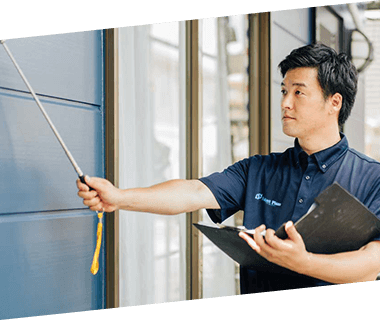 一級塗装技能士在籍！　国内大手塗料メーカーが認めた4年連続東京施工実績No.1の優れた技術