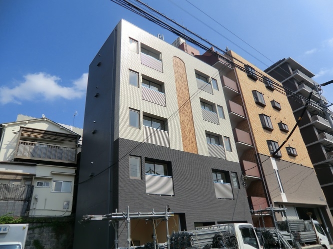 新宿区／マンション改修工事【足場解体】