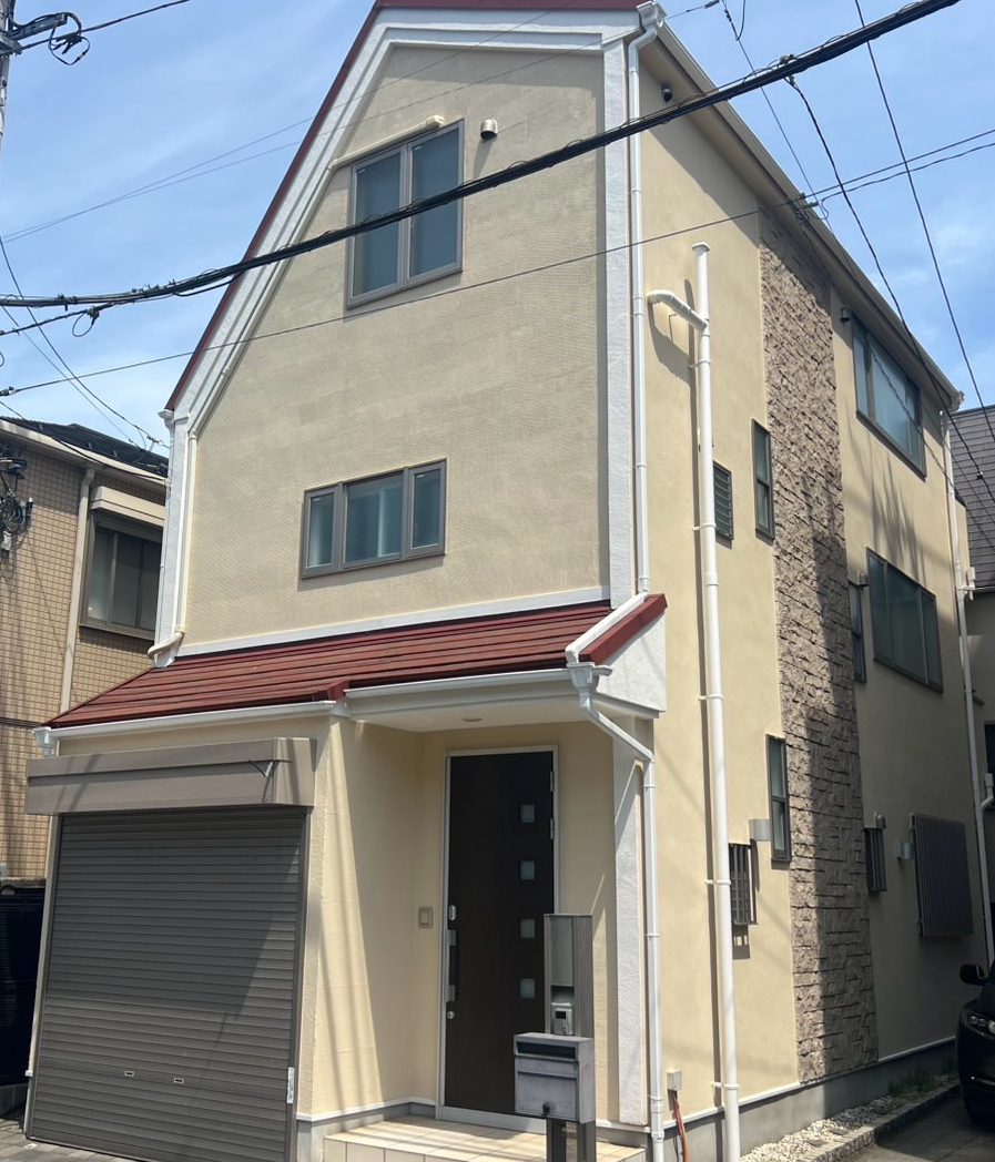 目黒区碑文谷｜外壁塗装・屋根カバー