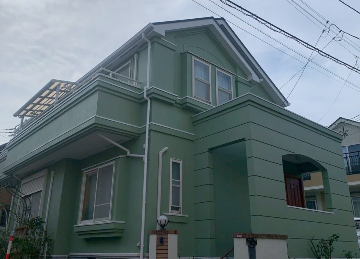 相模原市南区上鶴間本町｜外壁塗装・屋根塗装｜フレンチグリーン