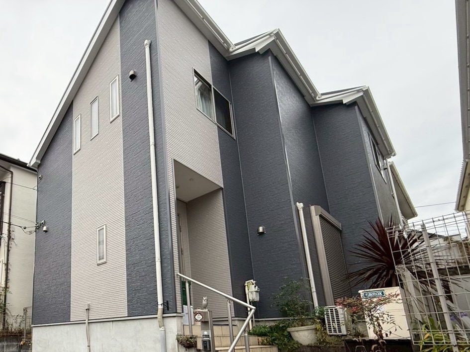 町田市相原町｜外壁塗装・屋根塗装｜バーチグレー×ニンバス