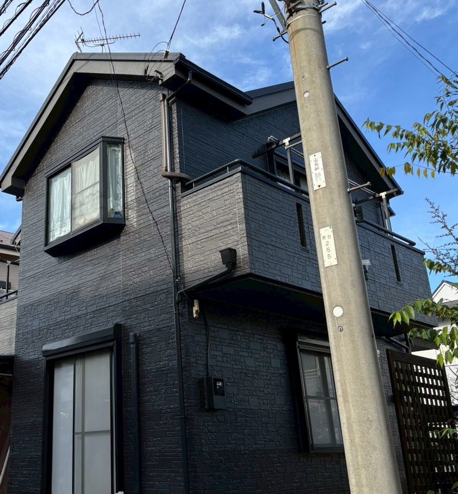 川崎市宮前区東有馬｜外壁塗装・屋根カバー｜スーパーガルテクト施工