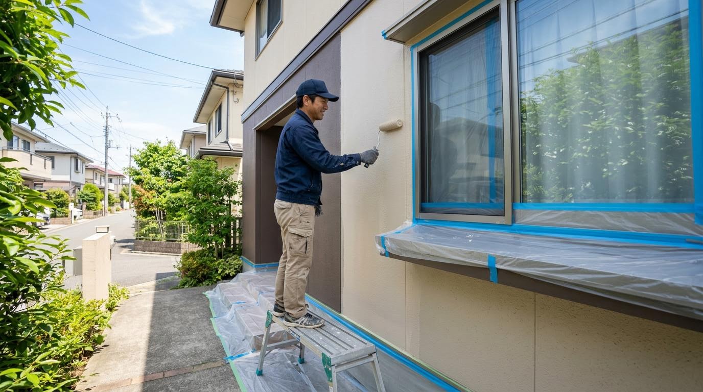 【町田市・相模原市】外壁塗装はDIYできる？手順・費用・リスクを徹底解説