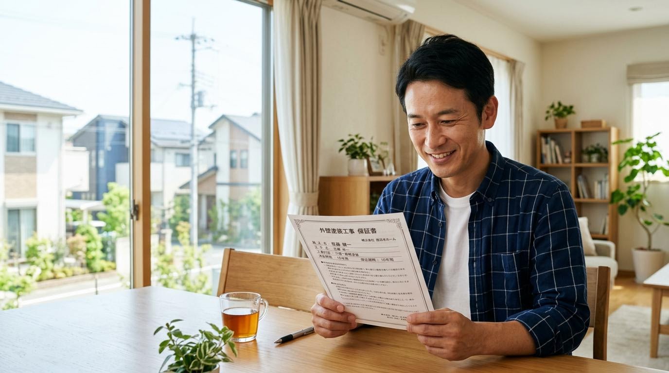 外壁塗装の保証期間は何年？種類・注意点をプロが徹底解説